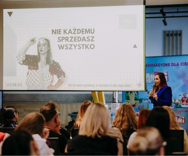 Ogólnopolskie Szkolenie Animatorów widok na scenę